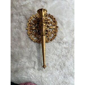 Homco one candle wall sconce made in USA